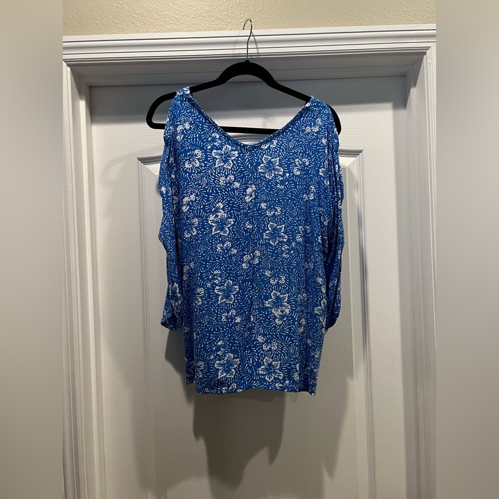 Bali Batiks Boho Cold Shoulder